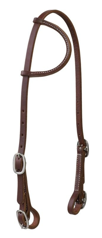 Weaver Working Cowboy Sliding Ear Headstall