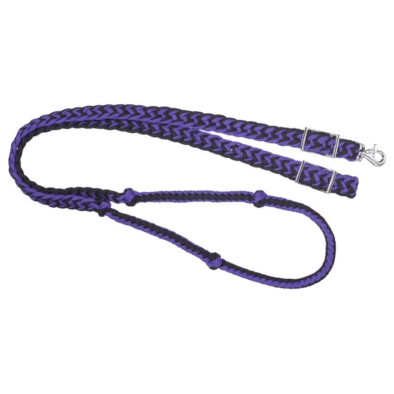 Tough1 Deluxe Knotted Cord Roping Reins