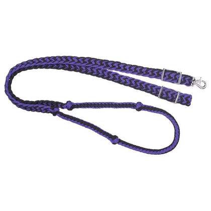 Tough1 Deluxe Knotted Cord Roping Reins