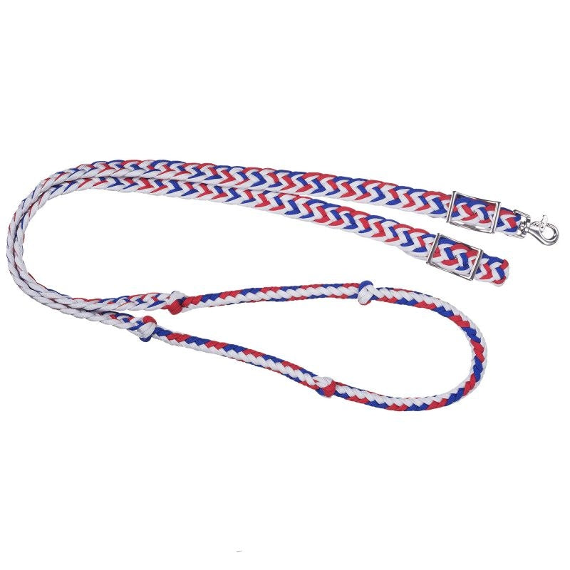 Tough1 Deluxe Knotted Cord Roping Reins