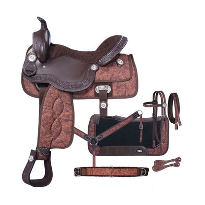 Tough1 Eclipse Pro Trail Saddle Fun Print Packge