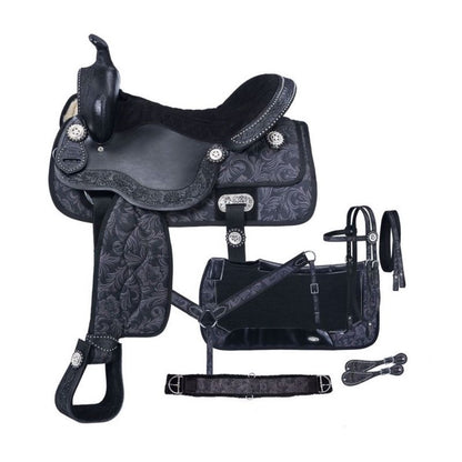 Tough1 Eclipse Pro Trail Saddle Fun Print Packge