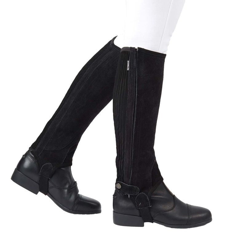 Dublin Adult Suede II Half Chaps