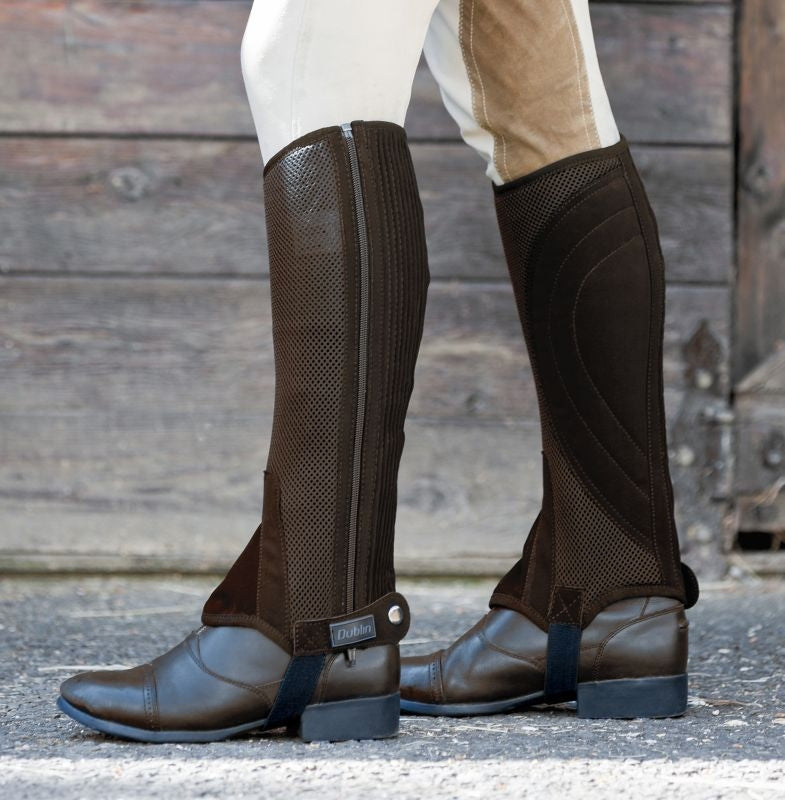 Dublin Easy Care Mesh II Half Chaps