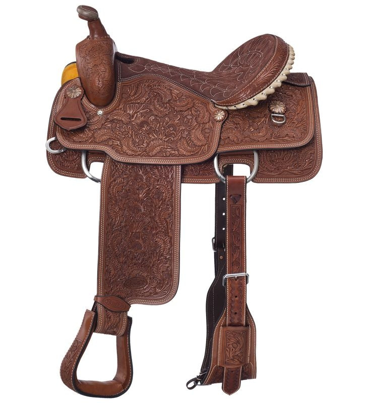 Silver Royal Maverick Calf Roper Saddle