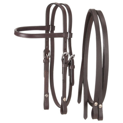 King Series Miniature Browband Headstall with Reins
