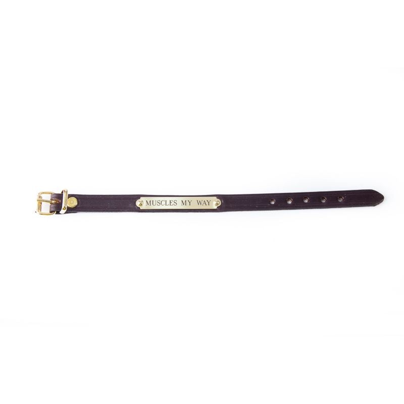 Personalized Leather Bracelet
