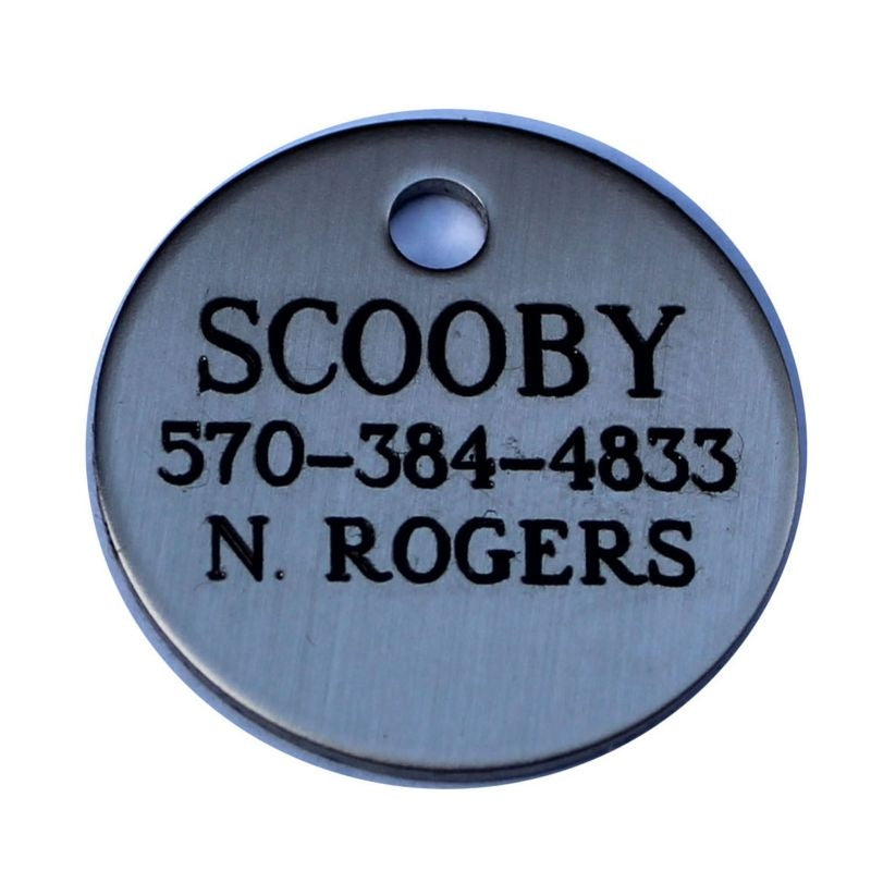 Personalized Round Halter/Bridle/Pet Tag