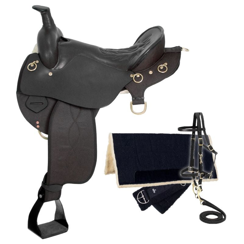 Tough1 Eclipse 5-Piece Endurance Saddle Package