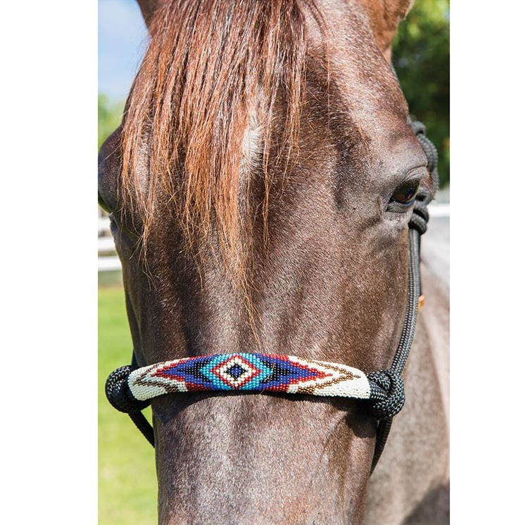Professionals Choice Beaded Rope Halter