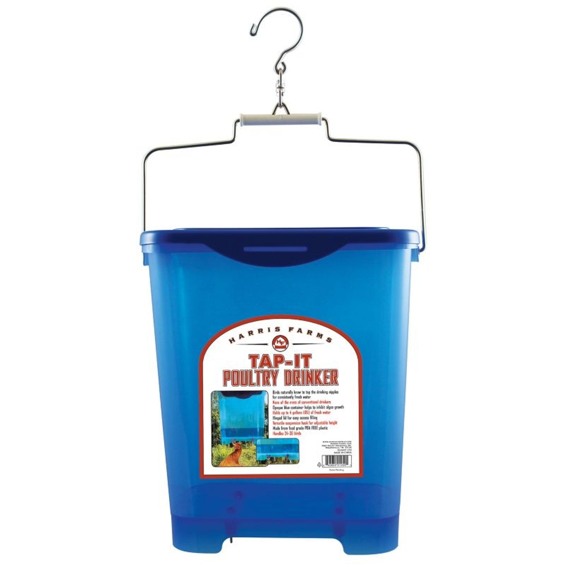 Harris Farms Tap-It 4 Gallon Poultry Drinker