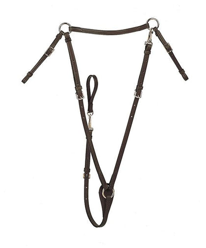 Tory Leather Flat Hunt Breastplate