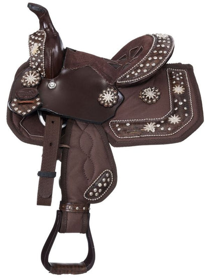 Tough1 Spur Rowel Conchos Mini Saddle Pkg