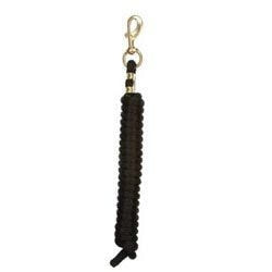 Weaver Mini/Pony Poly Lead Rope Brass 7ft