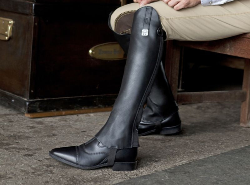 Huntley Brazilian Leather Half Chaps