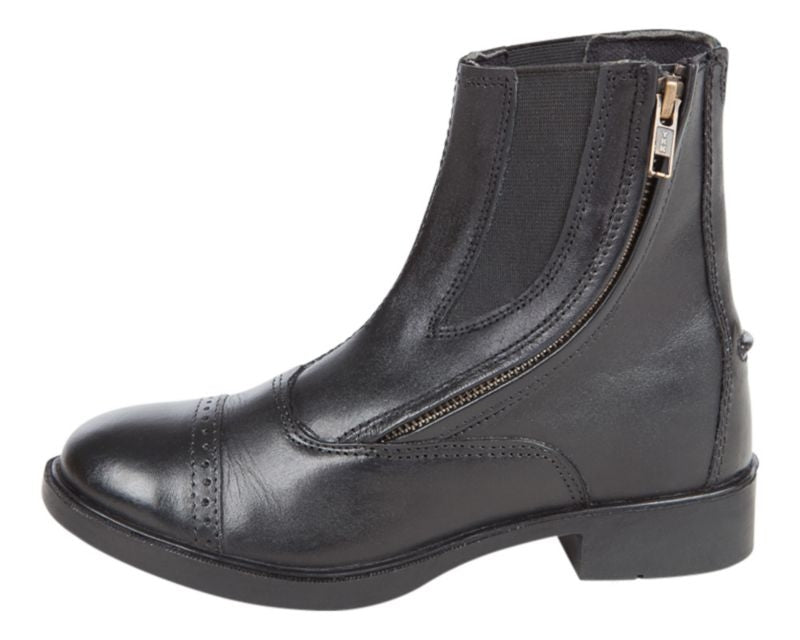 Daisy Side Zip Paddock Boots - Kids 12R Blk
