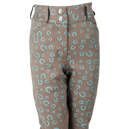 Huntley Childs Brown Horse Shoe Riding Pant