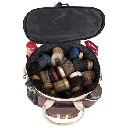 Huntley Equestrian Brown Grooming Bag