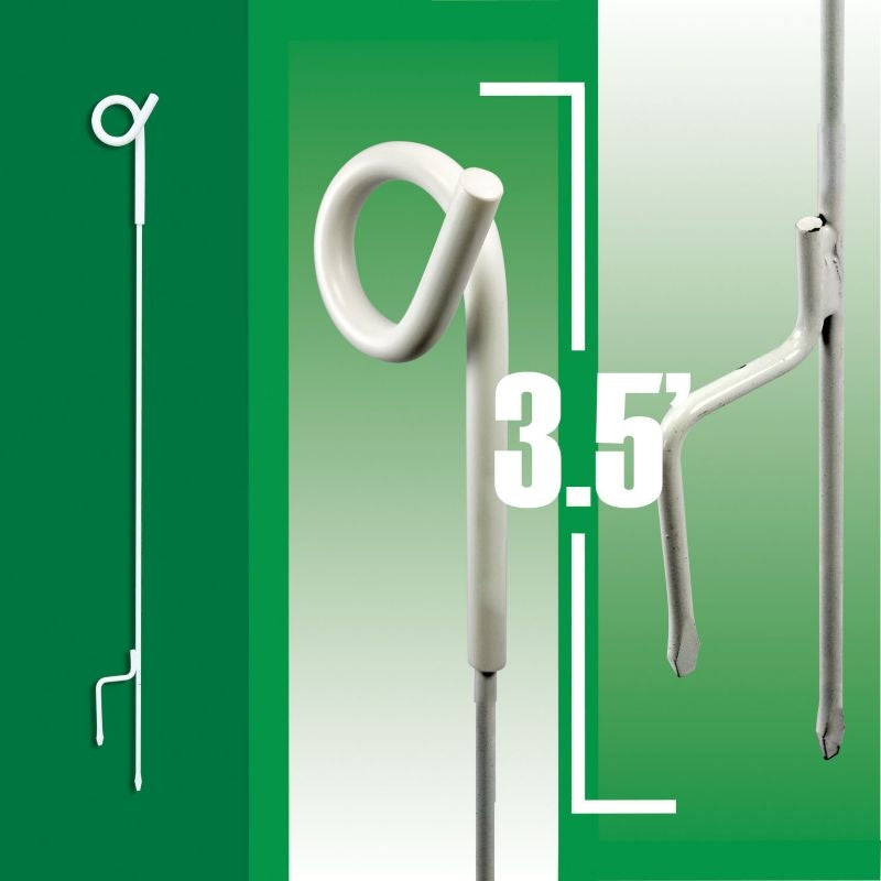 Powerfields Metal Pigtail Post Single