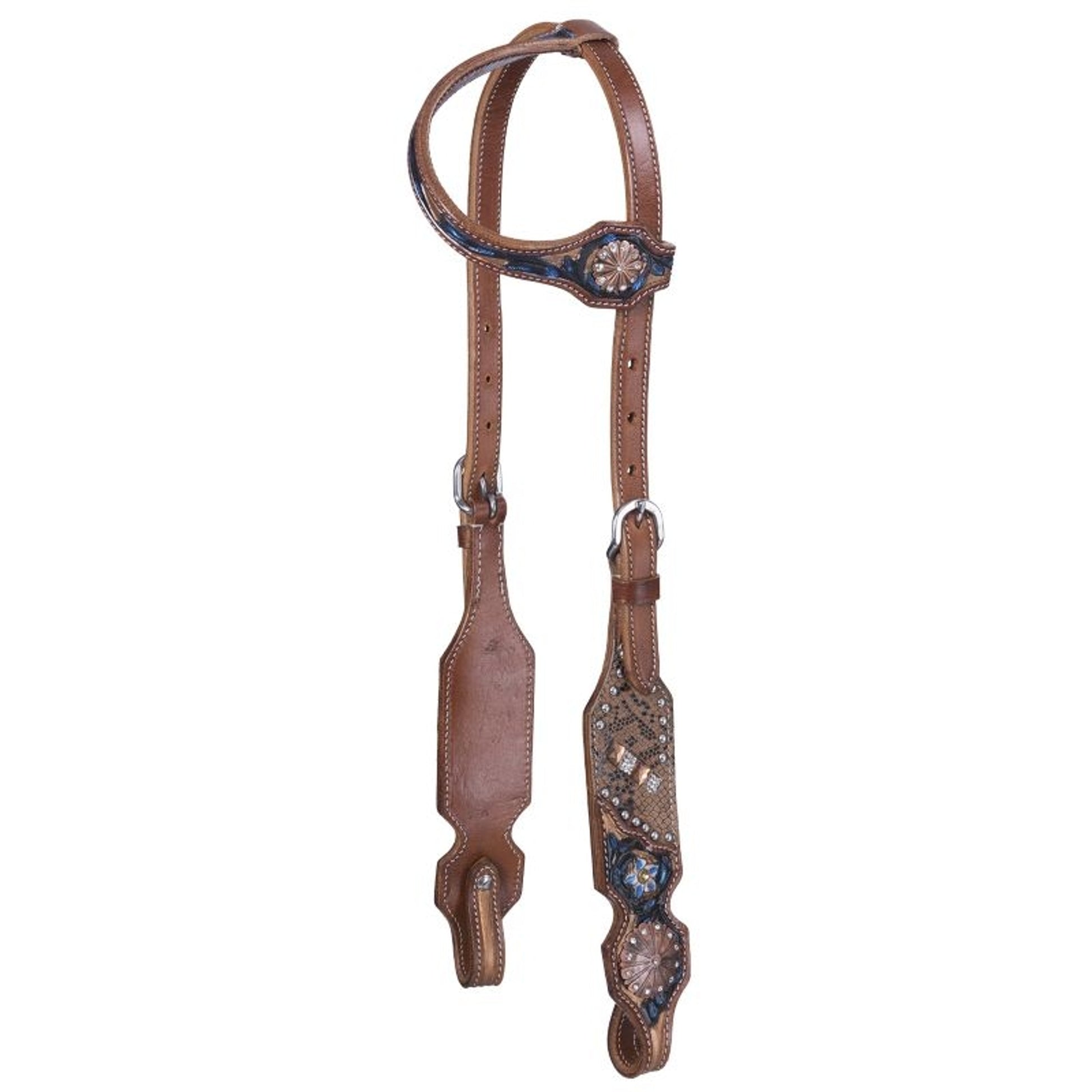Silver Royal Savannah Single Ear Headstall