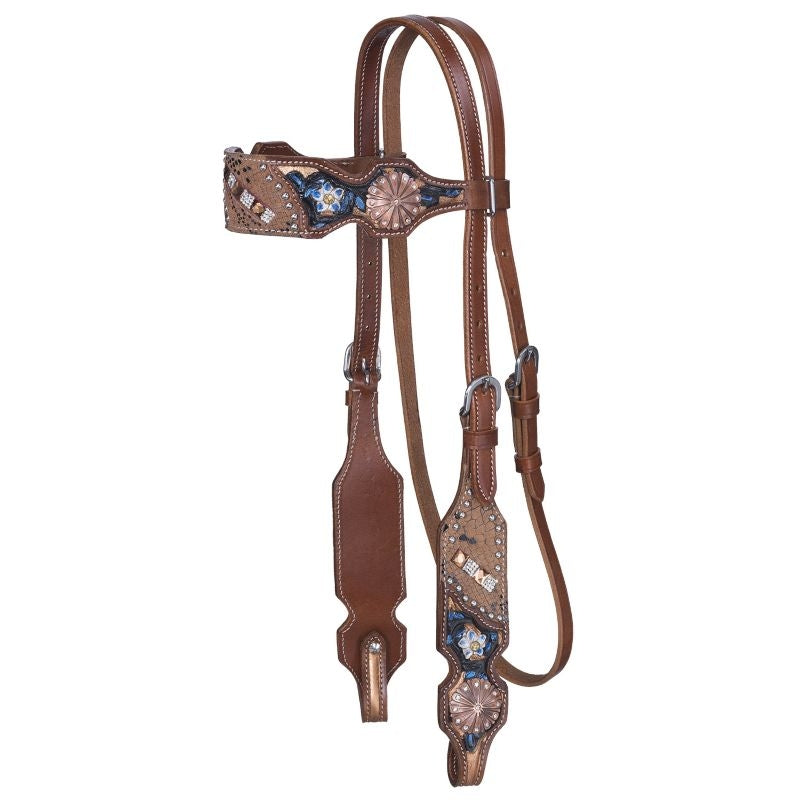 Silver Royal Savannah Browband Headstall