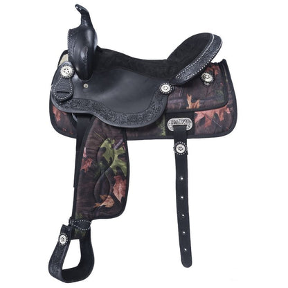 Tough1 Eclipse Fun Print Trail Saddle