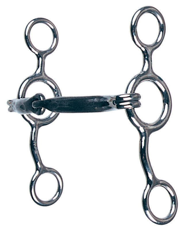 Reinsman Jr Cowhorse Smooth Sweet Iron Snaffle Bit