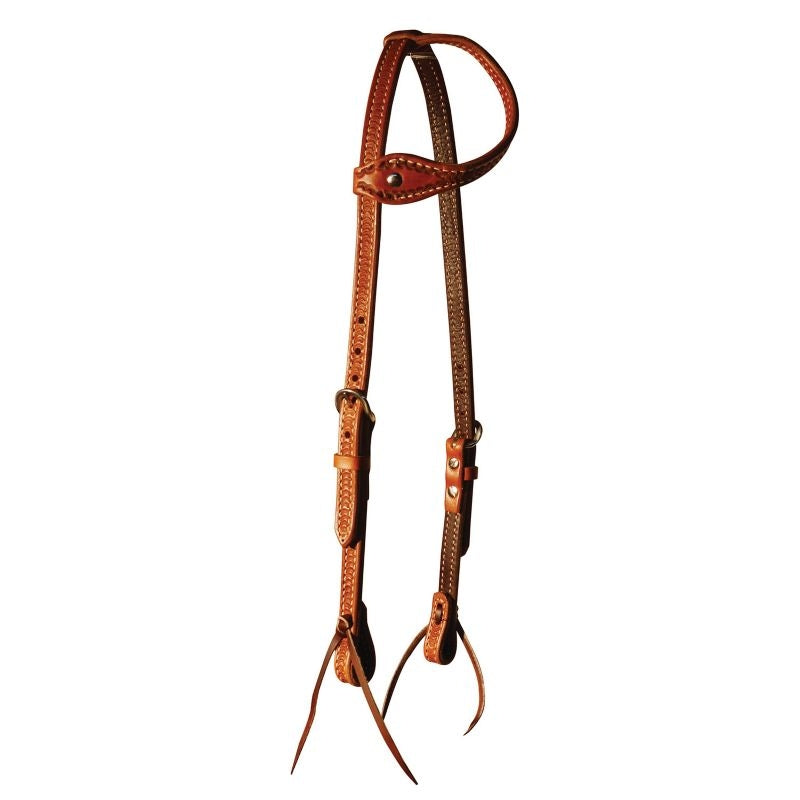 Reinsman Marlene McRae AZ Flower One Ear Headstall
