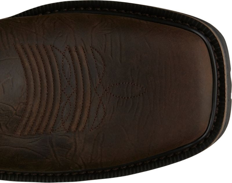 Justin Mens Stampede Joist WP Sq Toe Boots
