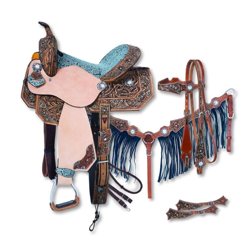 Tough1 Silver Royal Skylar Saddle Package