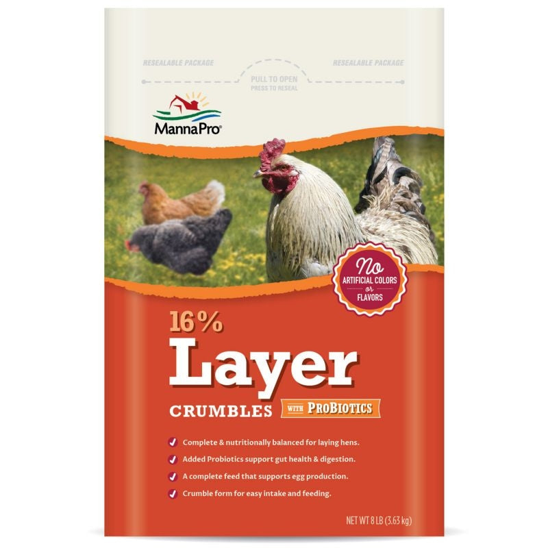 Manna Pro Layer Crumbles with Probiotics