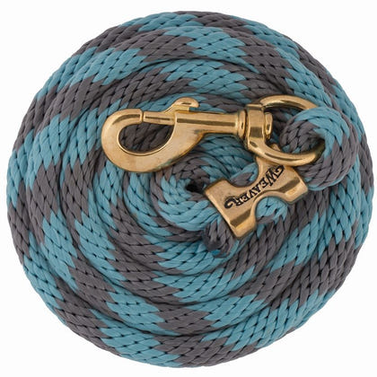 Weaver Poly Lead Rope with Brass Snap 10Ft