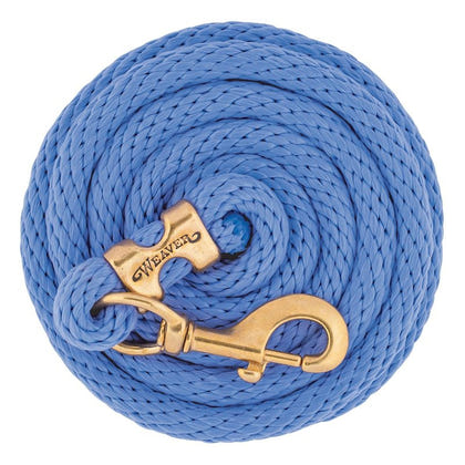 Weaver Poly Lead Rope with Brass Snap 10Ft