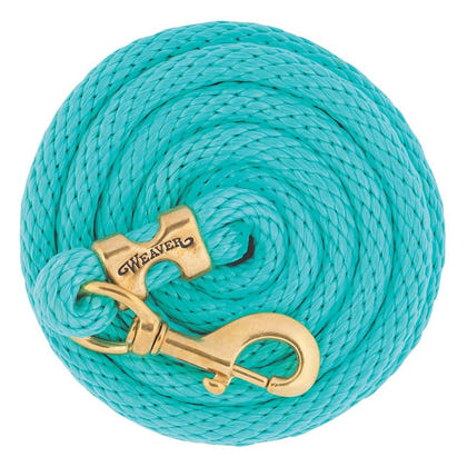 Weaver Poly Lead Rope with Brass Snap 10Ft