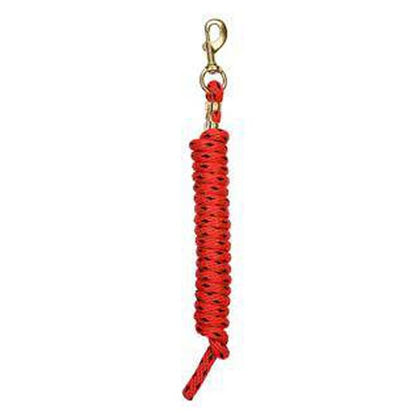 Weaver Poly Lead Rope with Brass Snap 10Ft