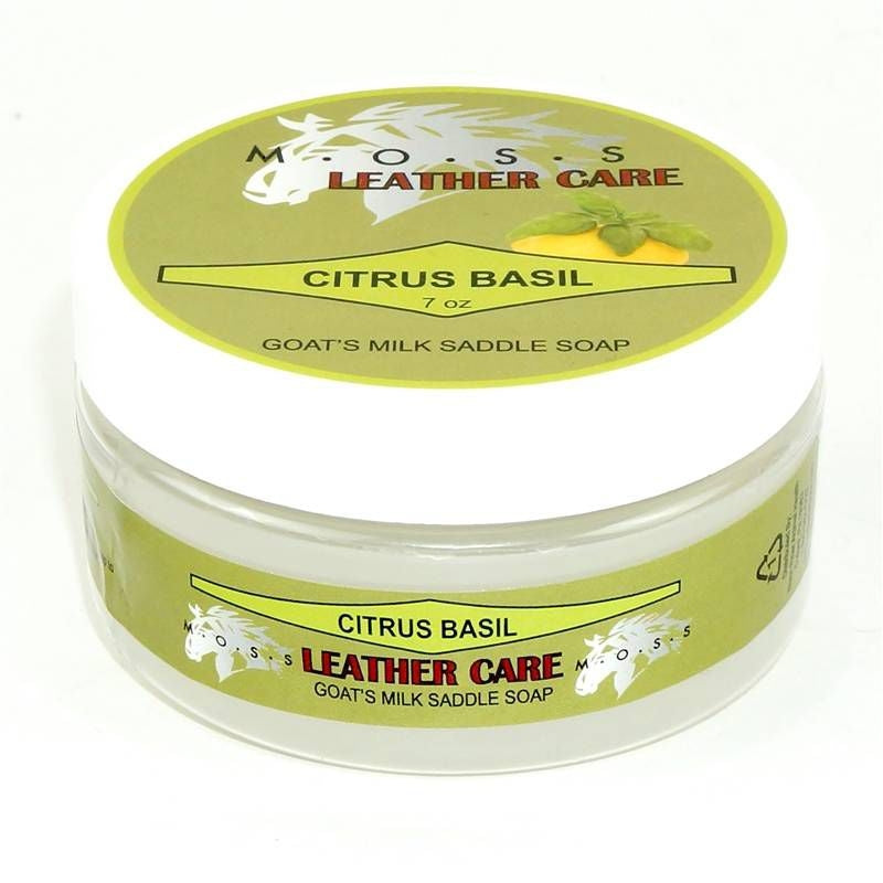 M.O.S.S. Goats Milk Saddle Soap - 7 oz