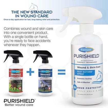 Farnam PuriShield Wound and Skin Care Spray