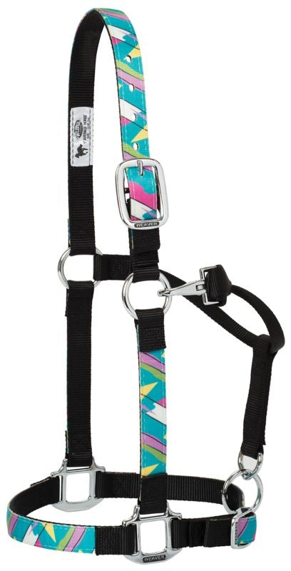 Weaver 1" Patterned Adjustable Halter