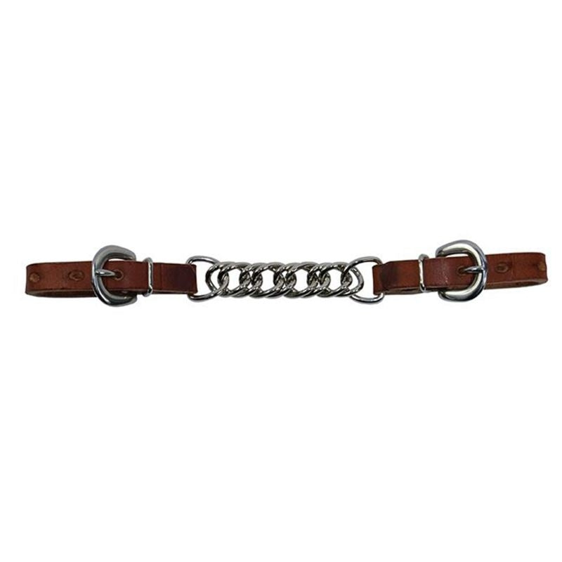 Reinsman Rosewood Harness Flat Link Curb Chain
