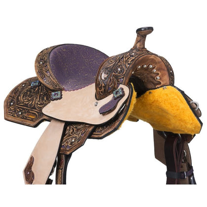 Silver Royal by Tough1 Sweet Pea Pony Saddle