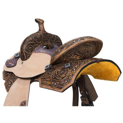 Silver Royal by Tough1 Sweet Pea Pony Saddle