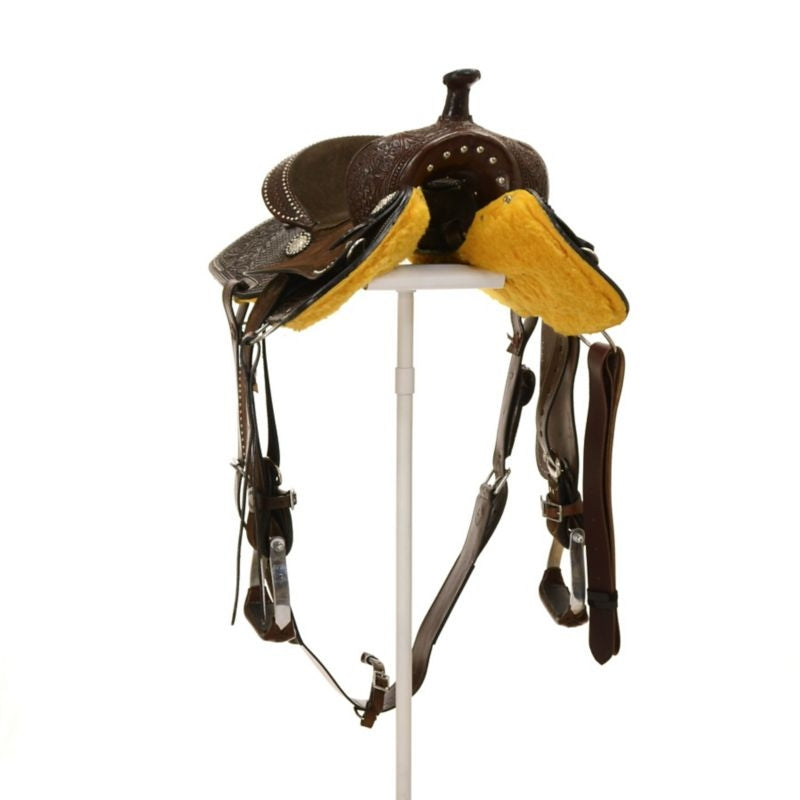Silver Royal by Tough1 Jackpot Barrel Saddle