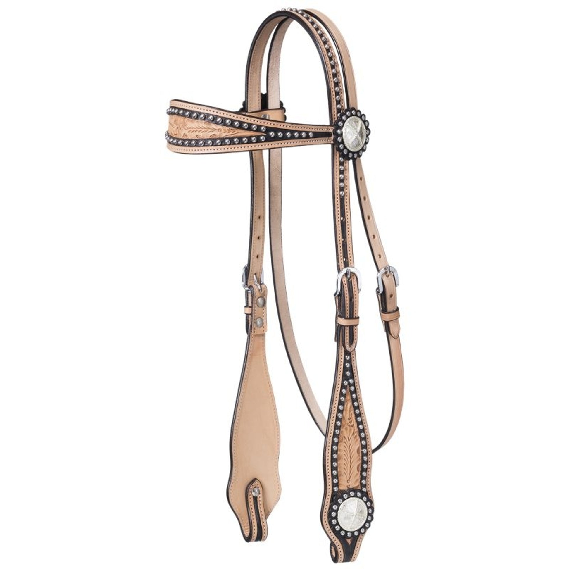 Silver Royal by Tough1 Burn the Breeze Headstall