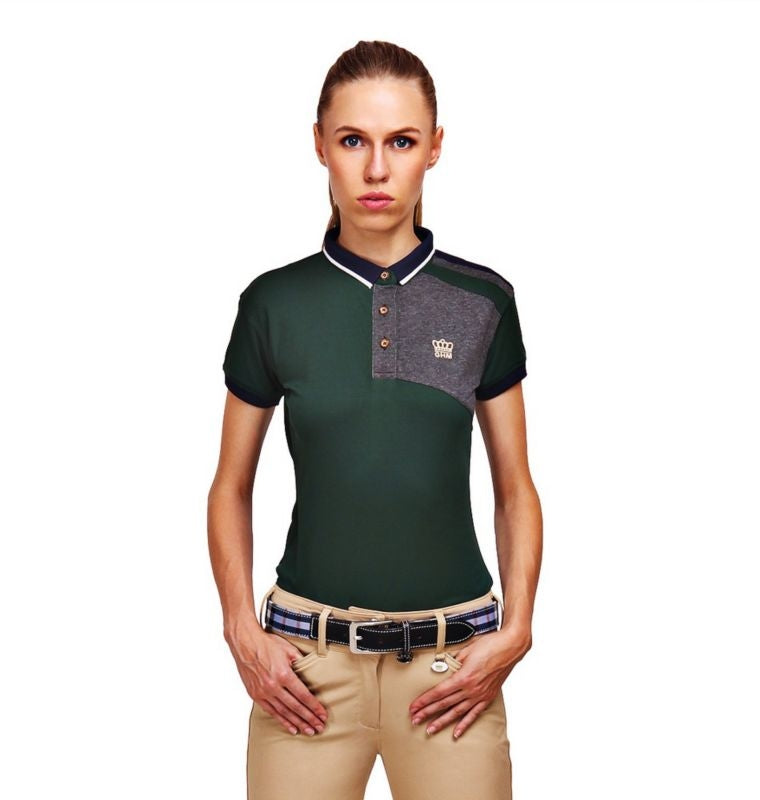 GHM Ladies Hunter Short Sleeve Polo