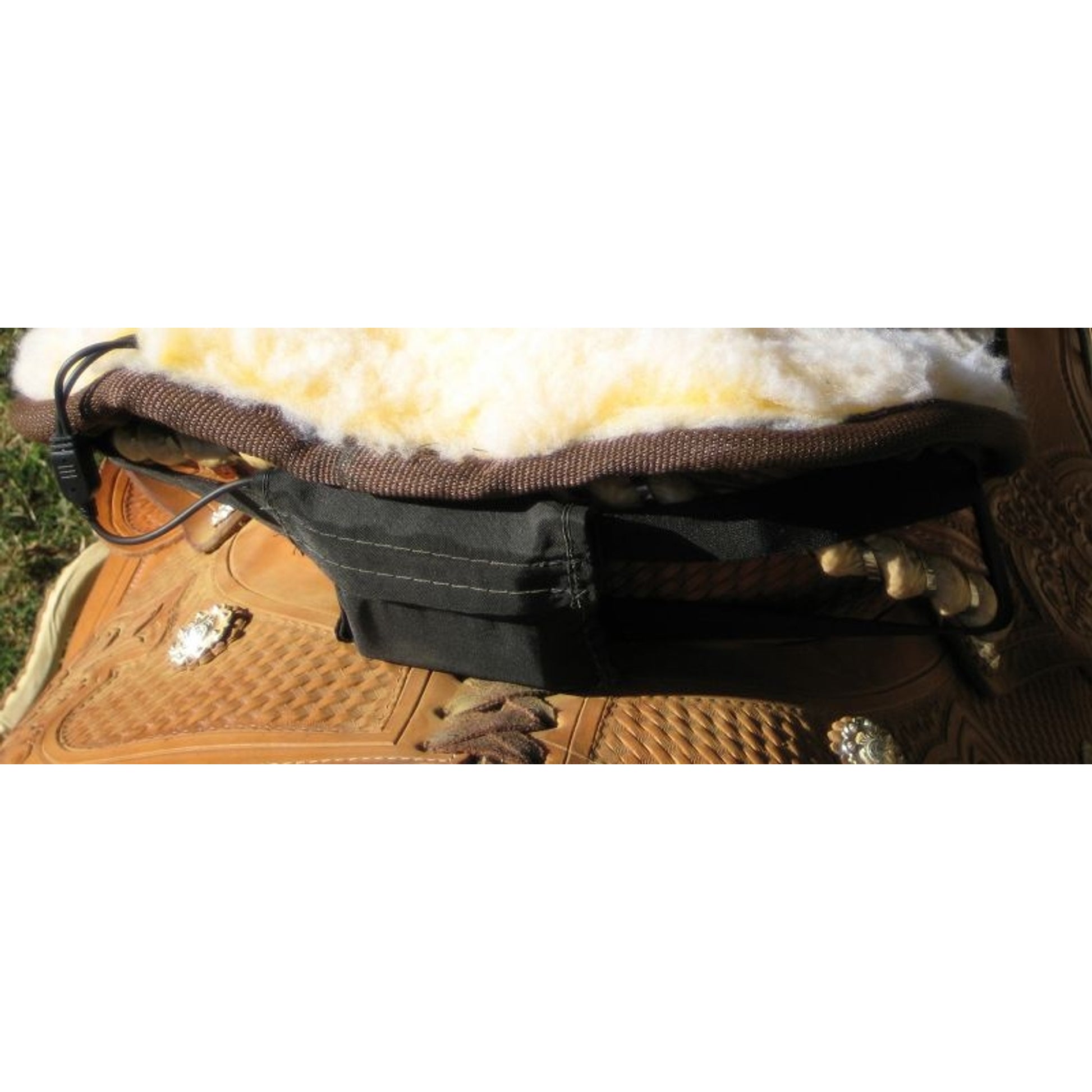 Farm Innovators Heated Seat Saver Saddle Cushion