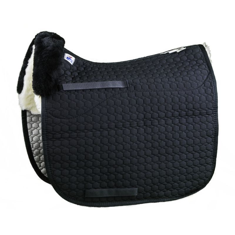 EA Mattes Gold Dressage Square Pad Bare