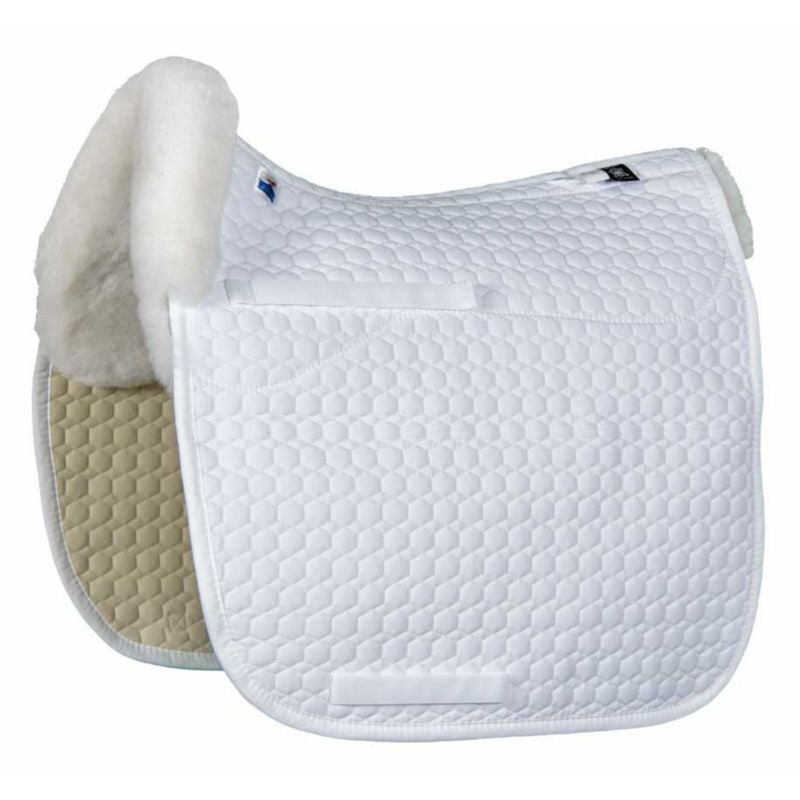 EA Mattes Platinum Sheepskin Square Pad AP