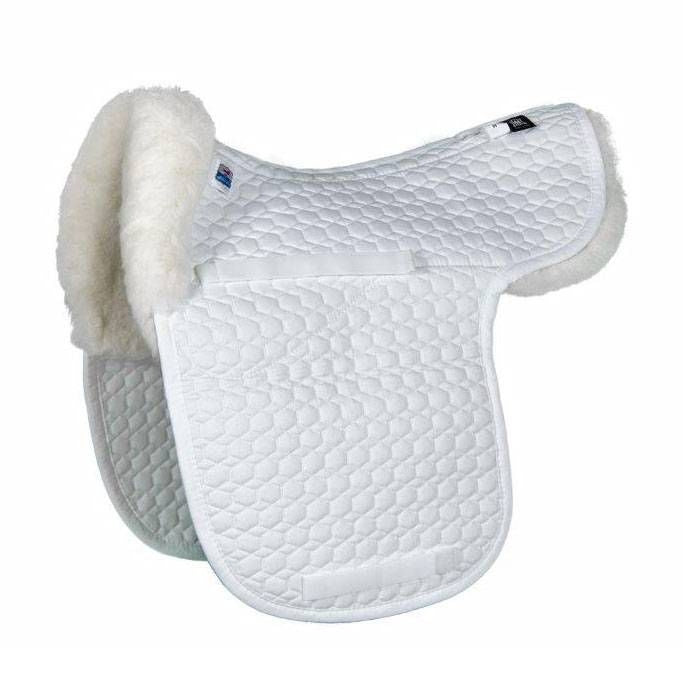 EAM Plat Sheepskin Contour Dressage Pad