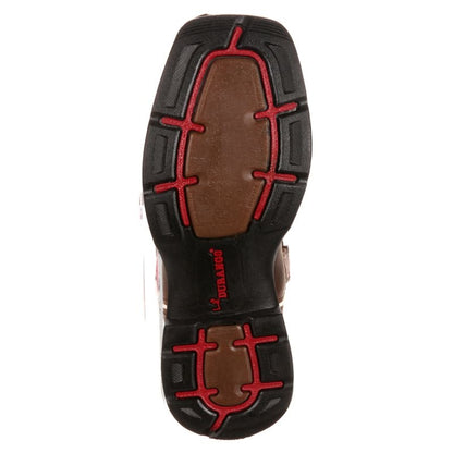 Lil Rebel Durango Kids Square Toe Pink Boots