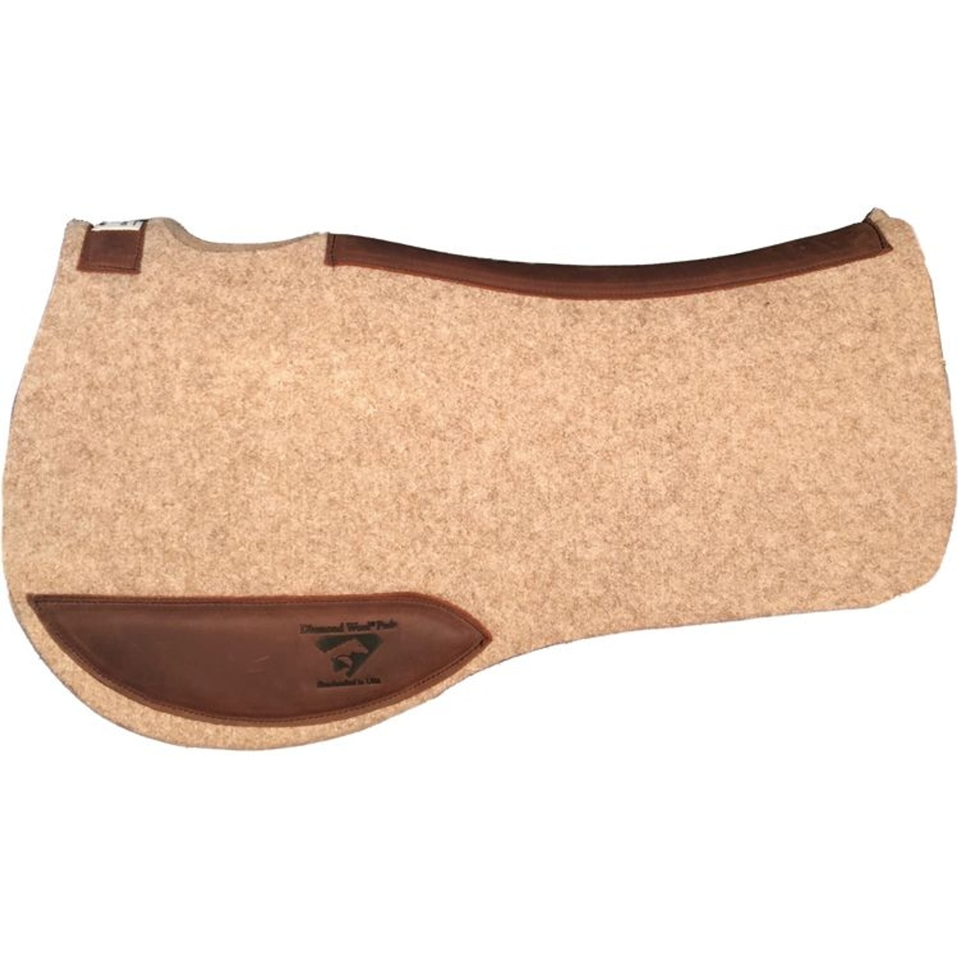 Diamond Wool Endurance Contoured Cowboy Square Pad
